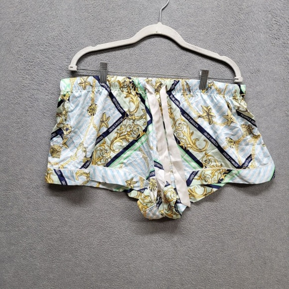 Victoria's Secret Women Sleepwear XL‎ Multicolor Sleep Shorts Baroque Nautical